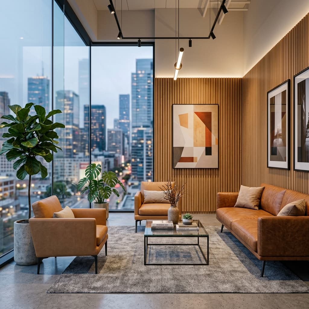 Prerented Property modern lounge office interior